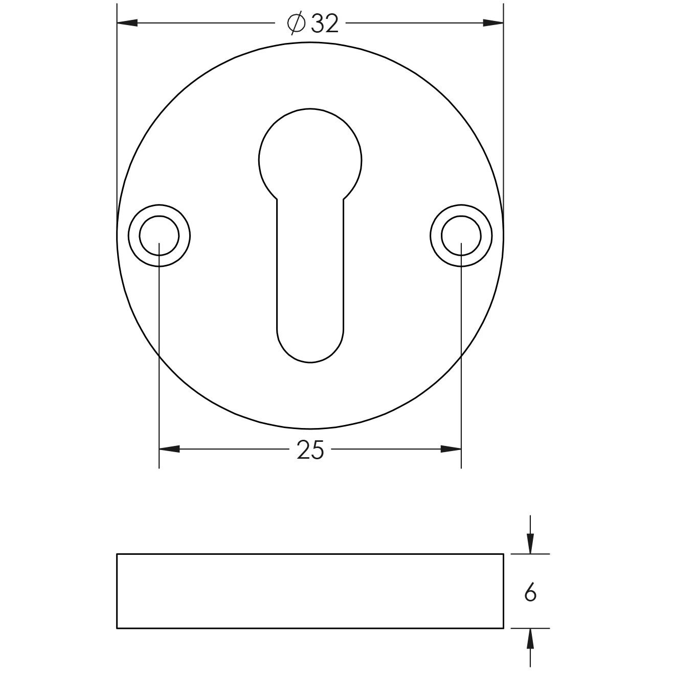 Tangier Polished Chrome Mortice Door Knob Kit - 80mm Sashlock - Image 5