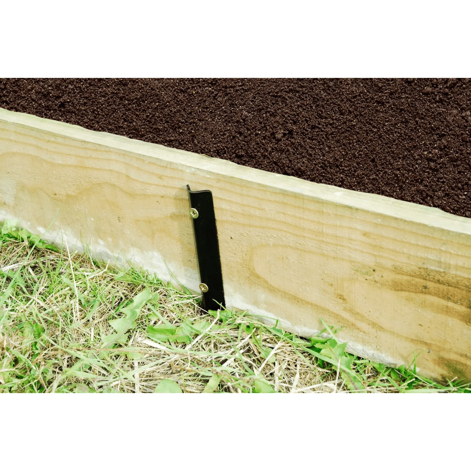 Timber Railway Sleeper Pin Bracket - 450mm - Galvanised Steel - Pack of 10 - Image 7