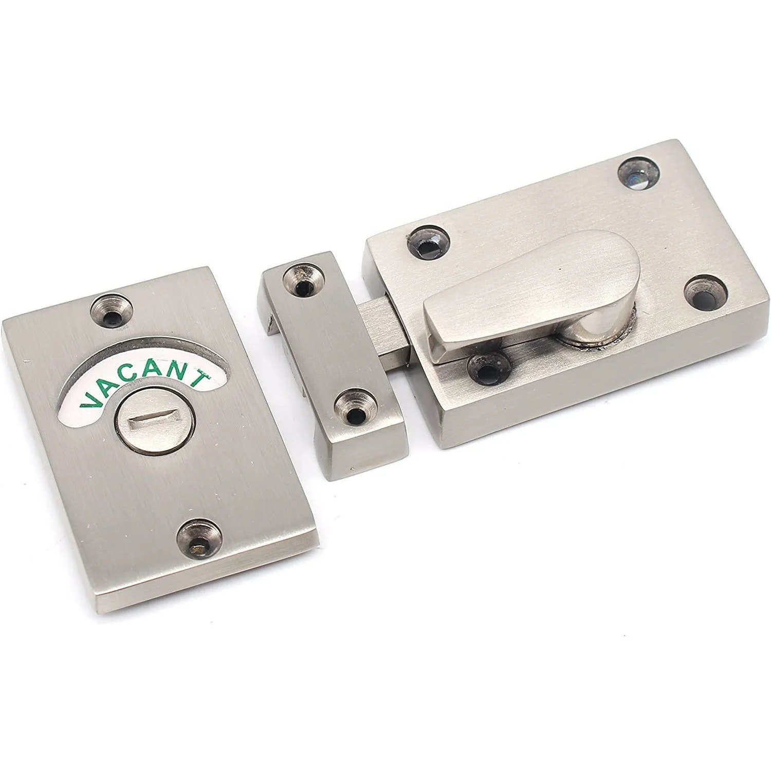 Toilet Indicator Bolt Vacant/Engaged - Satin Nickel - Image 3