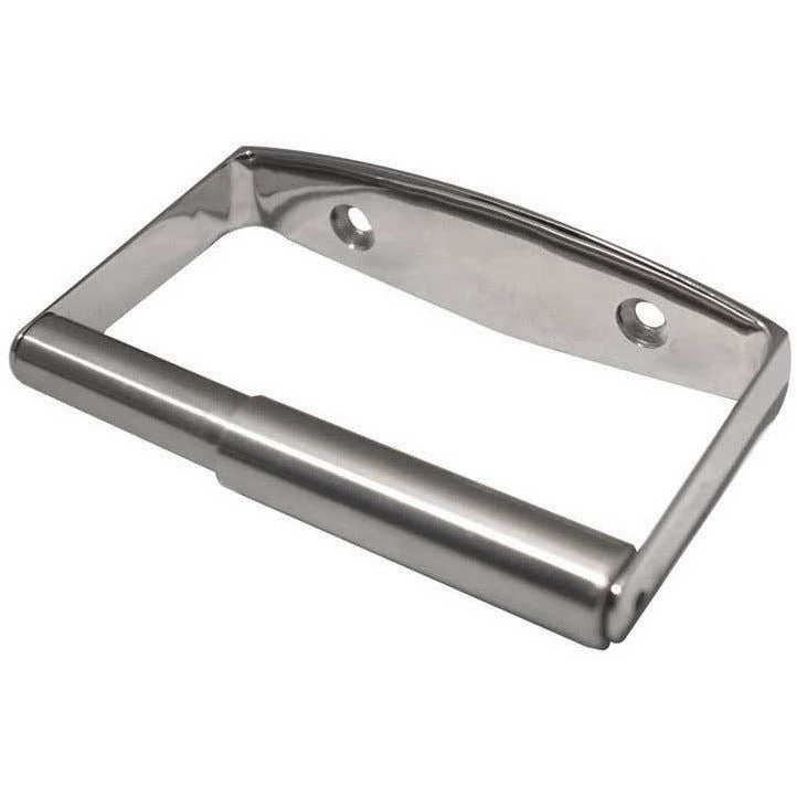 Toilet Roll Holder - 136x78mm - Satin Stainless Steel