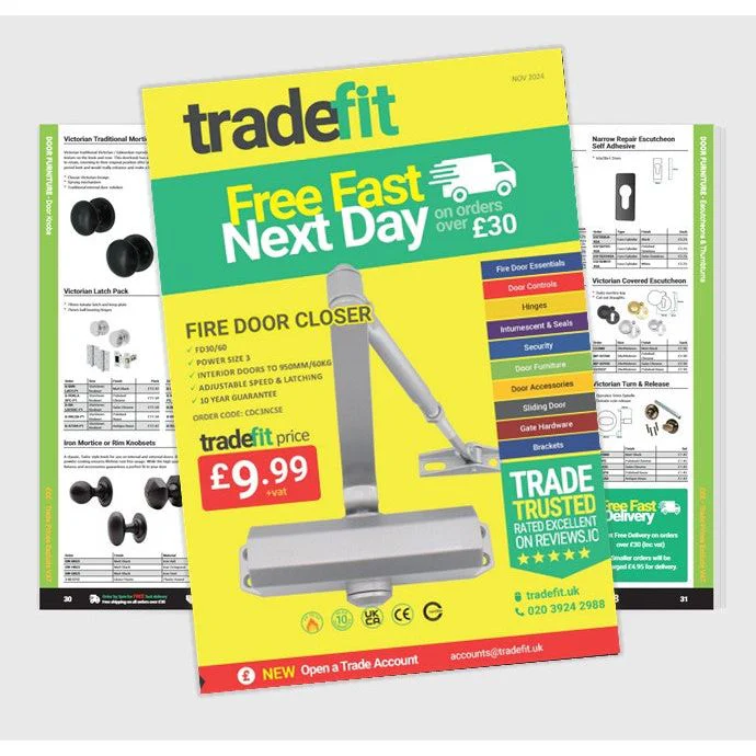 tradefit Catalogue - Including 1,000's ironmongery products at tradefit prices