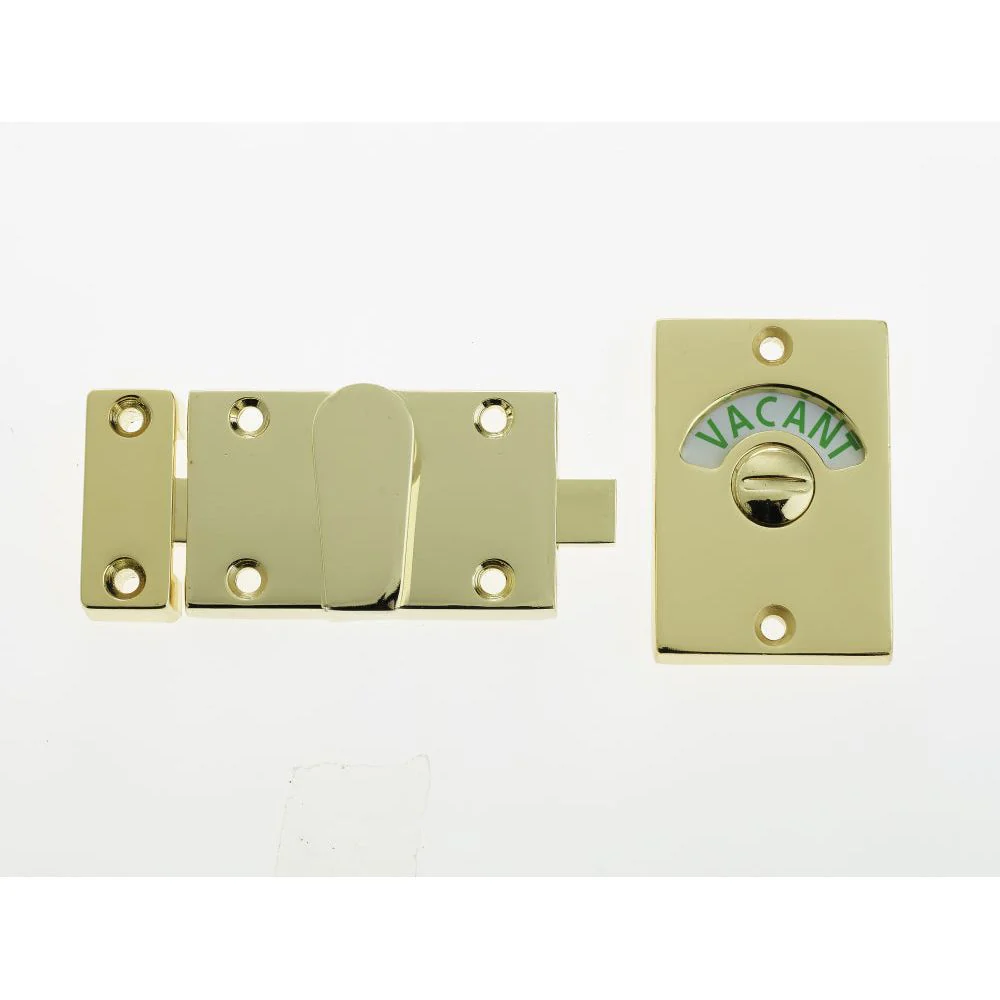 Heavy Duty Toilet Indicator Bolt Traditional - PVD Brass