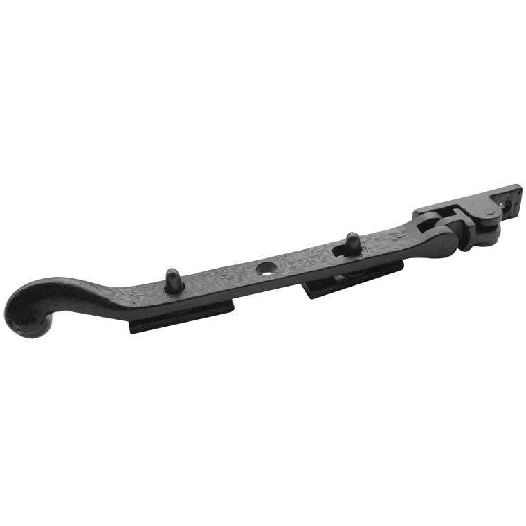 Tudor Casement Stay - 250mm - Black Antique Iron