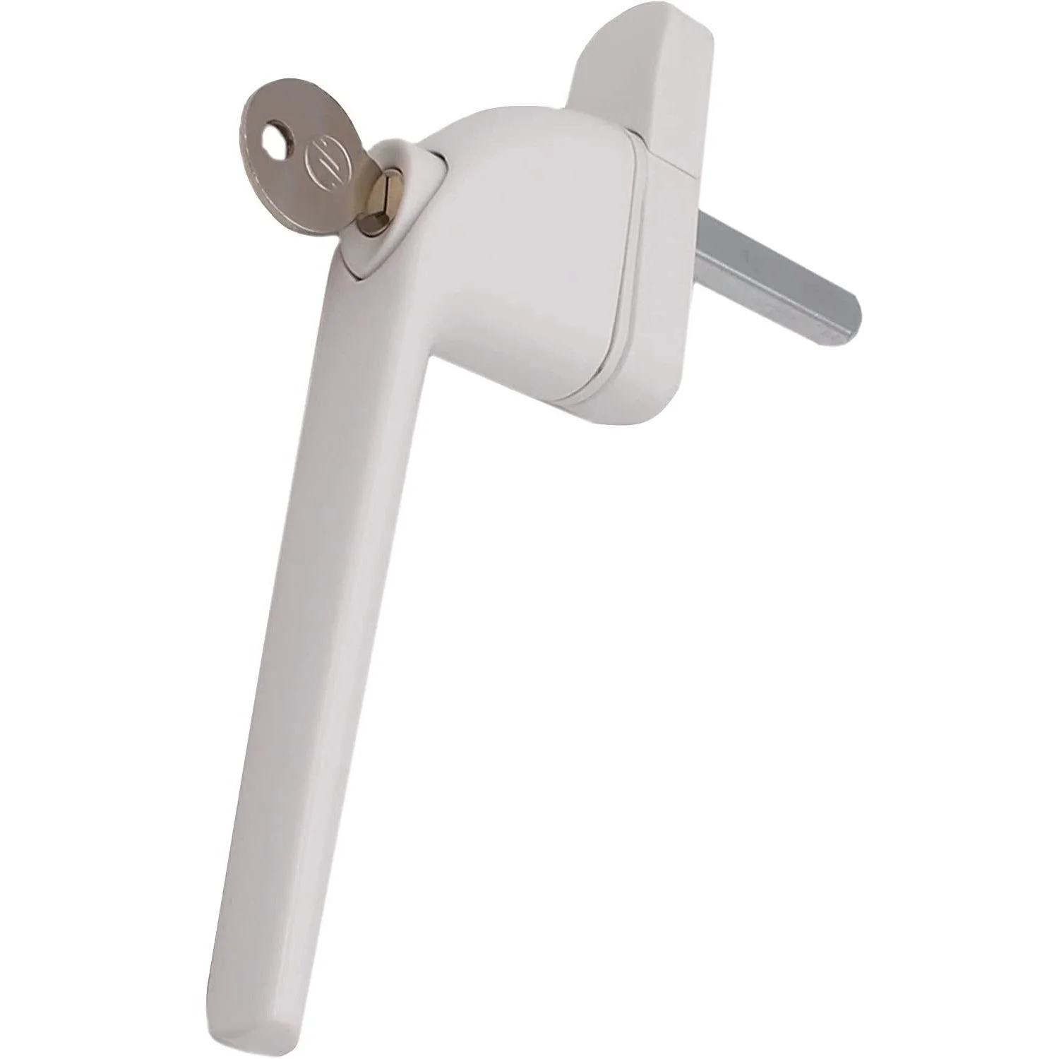 uPVC Universal Window Handle Mila Hero Espagnolette Inline - White - 40mm Pin - Image 4