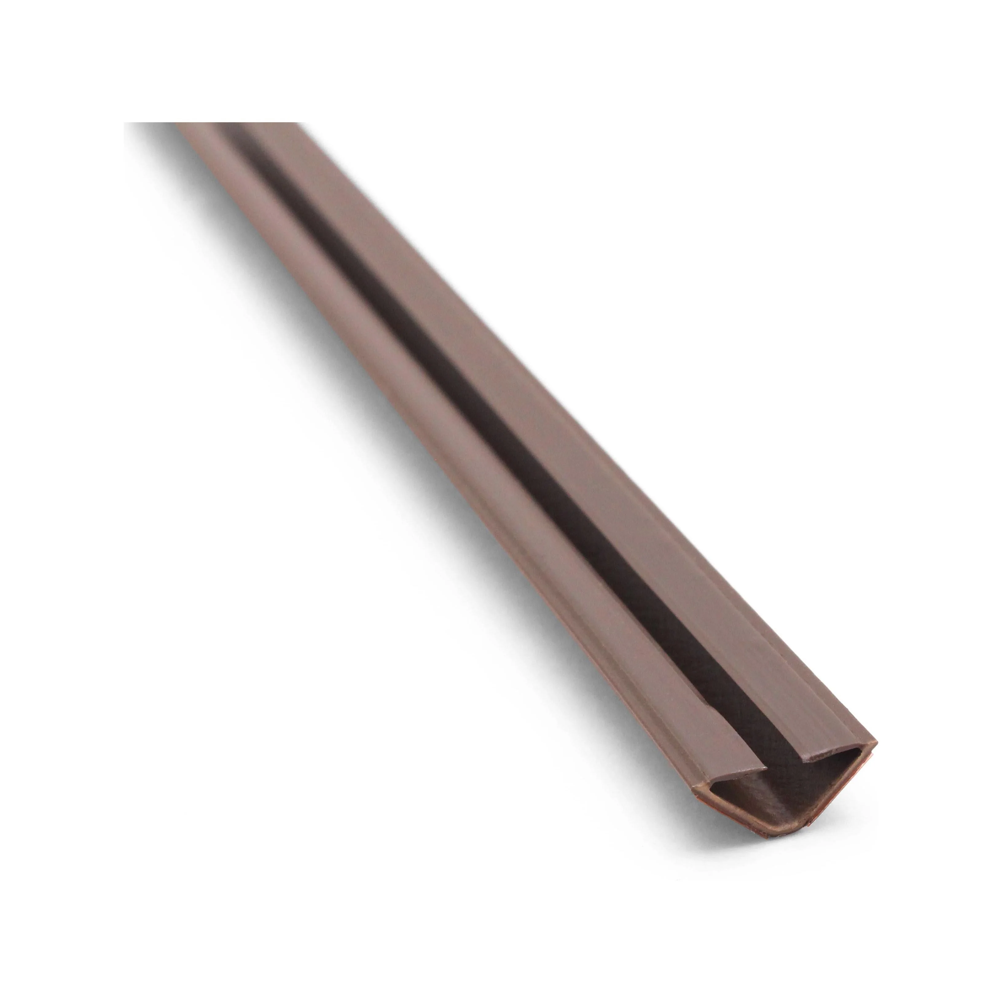 Batwing Acoustic & Smoke Seal 11 x 11 x 2100mm Self Adhesive - Pack of 5 - Brown - Image 3