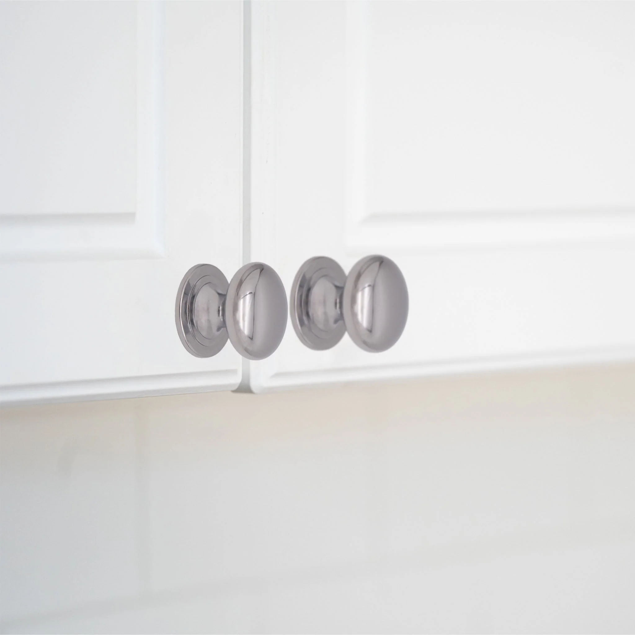 Victorian Cupboard Knob - 38mm - Polished Chrome - Image 2
