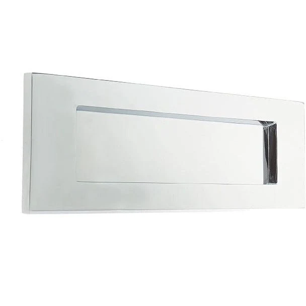 Victorian Letter Plate - 250x76mm - Polished Chrome