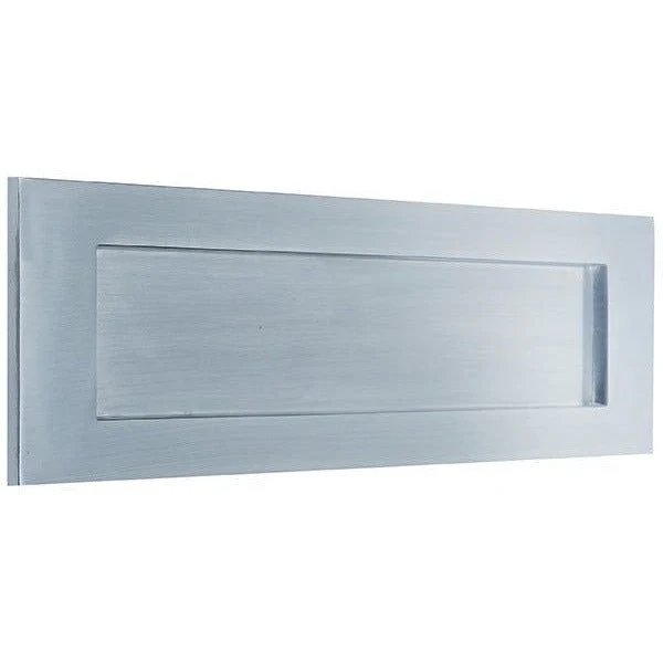 Victorian Letter Plate - 250x76mm - Satin Chrome