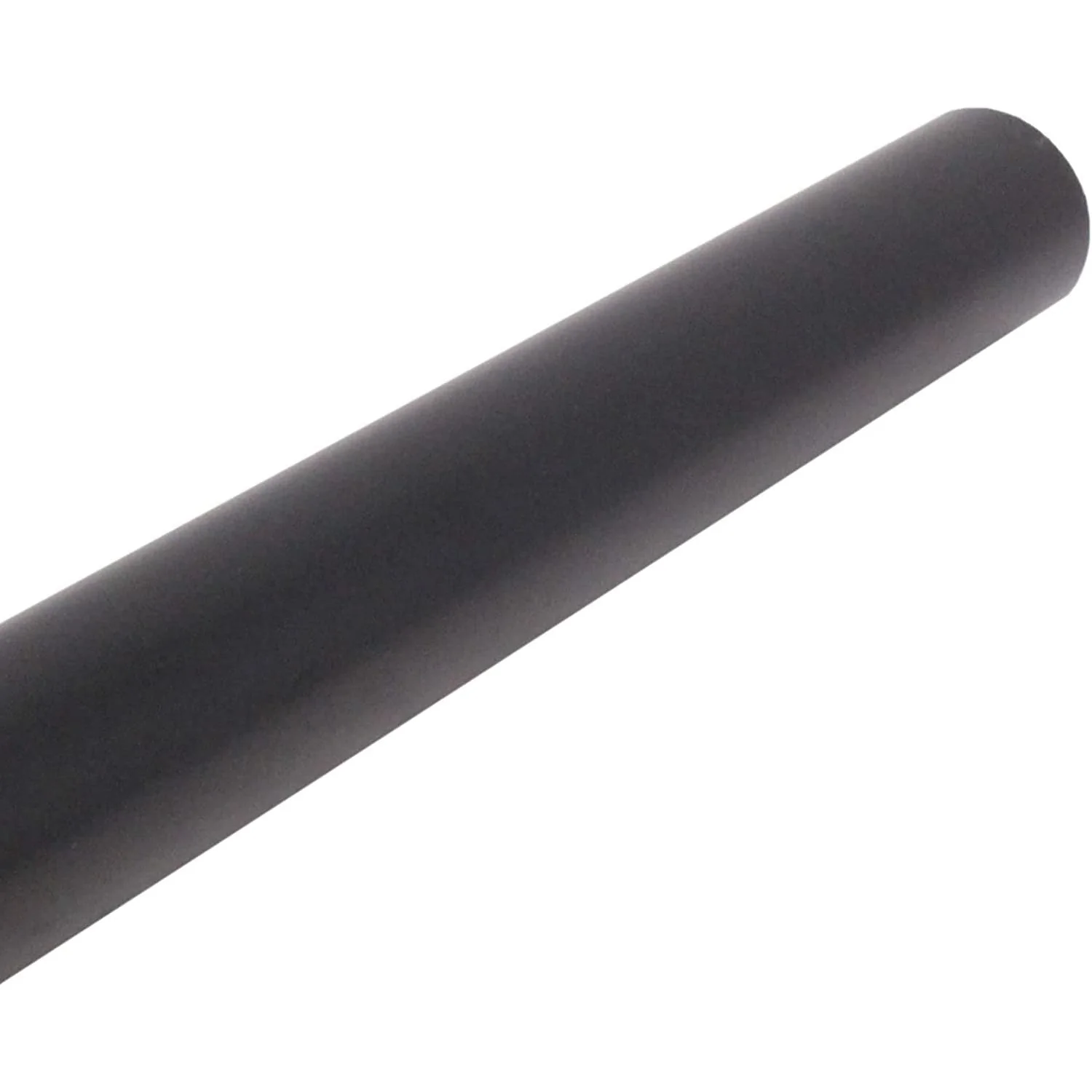 Wardrobe Rail Black Wall and Wardrobe Mounted for Clothes Hanging - 25 x 2500mm