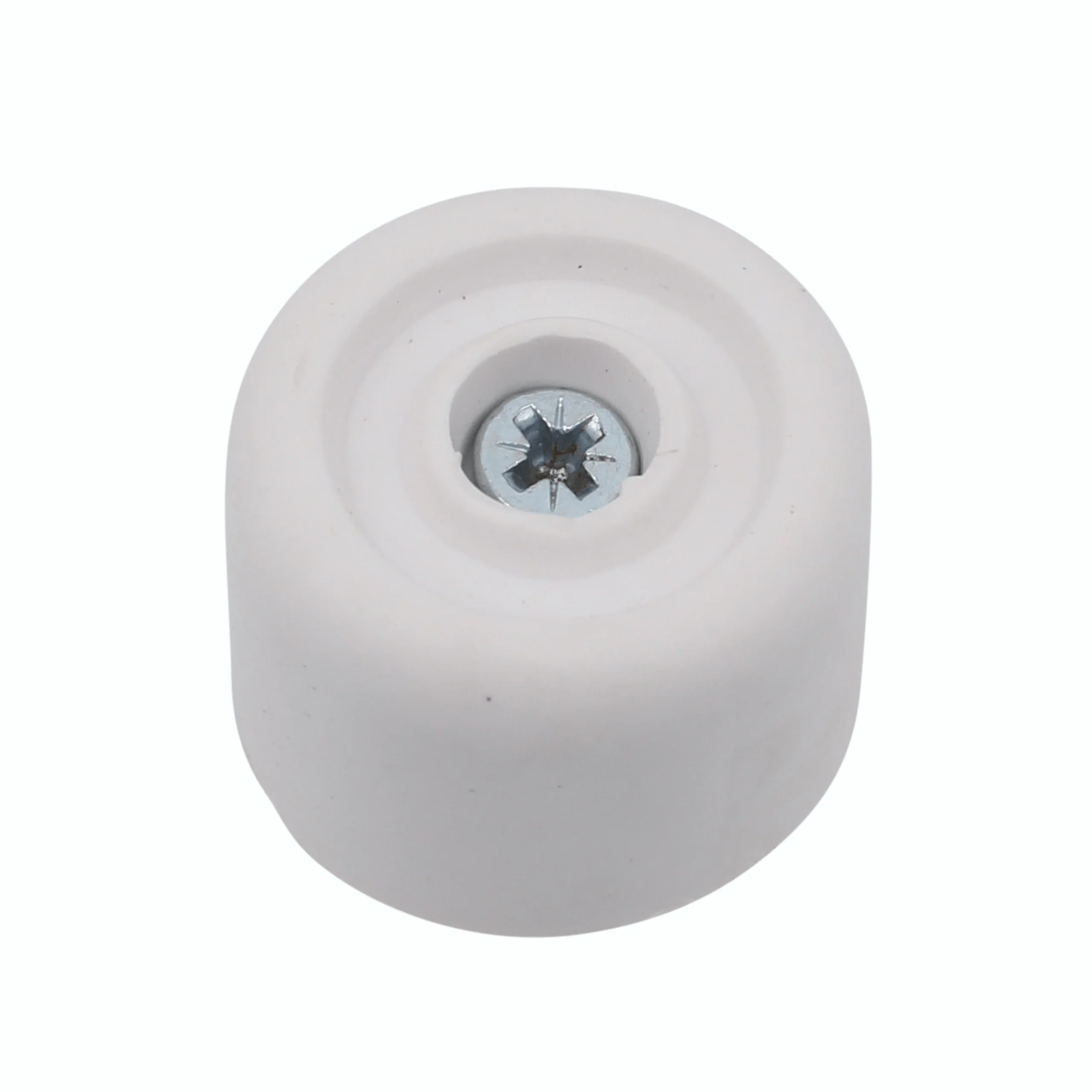 White Rubber Door Stop - White - Pack of 2 - Image 5