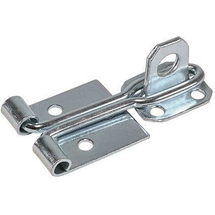 Wire Pattern Hasp & Staple - 4 inch - Zinc - Image 3