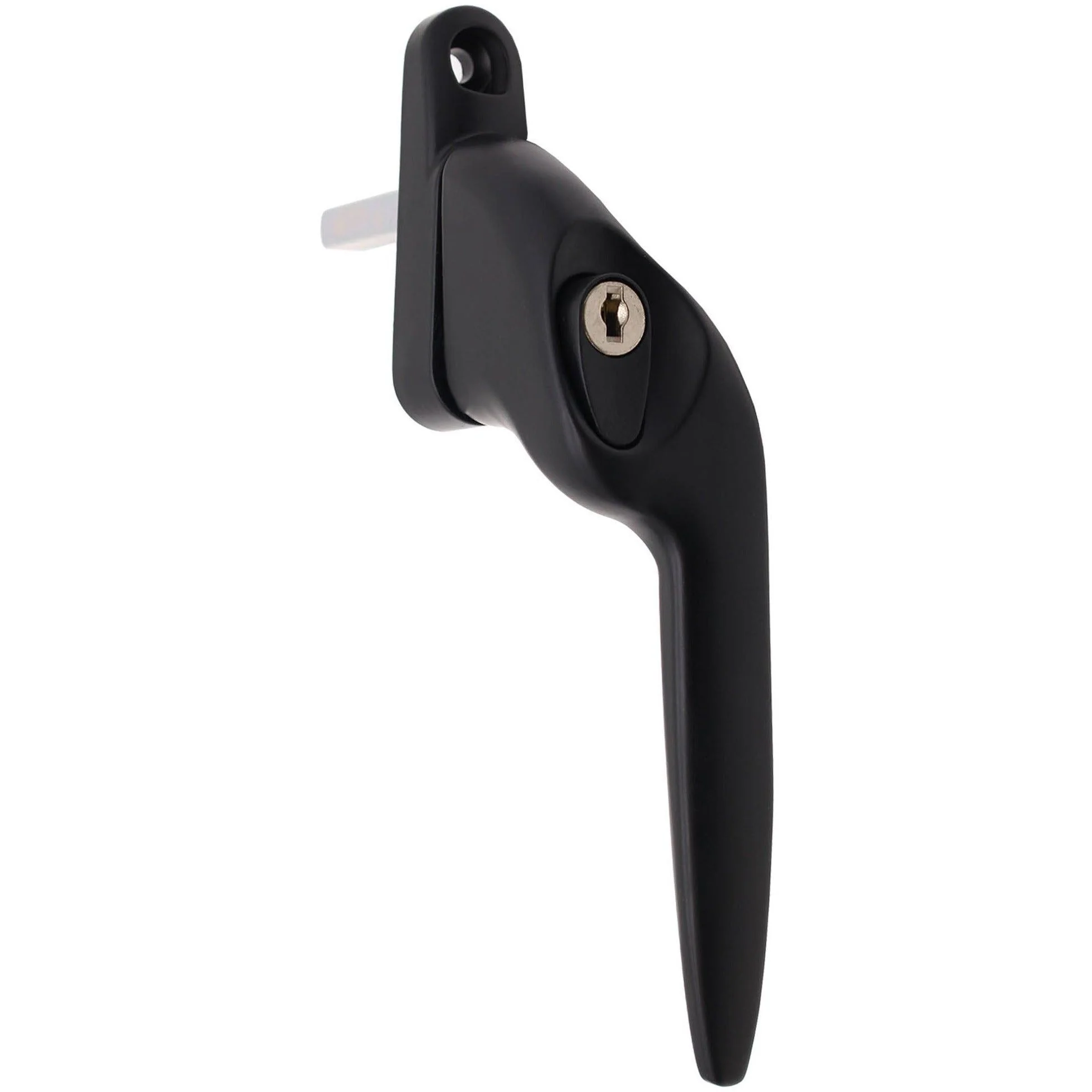 Yale Quartus Cranked Espagnolette Window Handle Right Hung - 40mm Spindle - Black